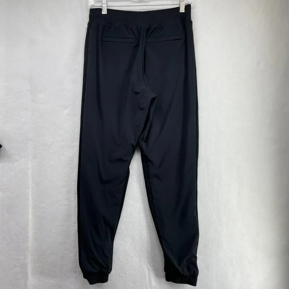 Athleta Pants Women's Sz 2 Slash Pockets Elastic Hem Stretch Gym Jogger Gray - Picture 2 of 11